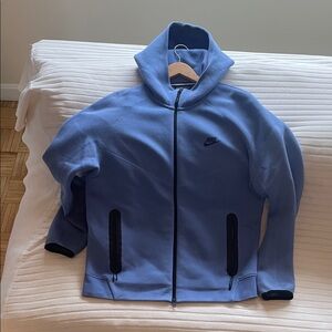 Nike Tech Light Blue Fleece Jacket